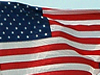 Image of an American flag linked to Democracy Over Corporations website